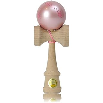 Kendama, Japan Kendama Association Certified Product, "Ohzora Japanese Series, Sakura Pearl Pink"
