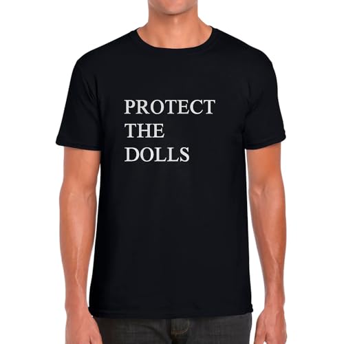 Protect The Dolls T-Shirt Funny Quote Shirts Unisex Protect The Dolls Merch Letter Print Short Sleeve Graphic Tees3