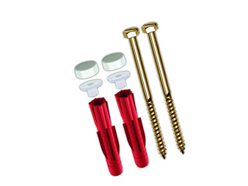 TOX Fixation WC sur Pied Toilet Plus, blanc, un ensemble, 04510152/S