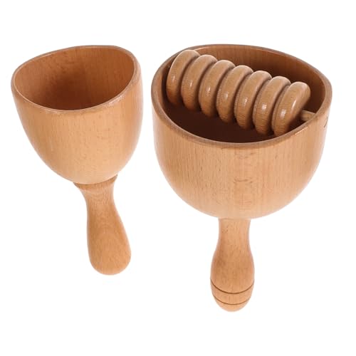 Rouleau massage bois et tasses de maderotherapie corps entier