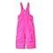 Amazon Essentials Girls' Water-Resistant Ski & Snow Bib Overall, Neon Pink, Small