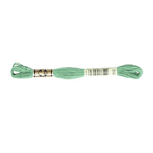 Image of DMC 6-Strand Embroidery Cotton Floss, Medium Jade