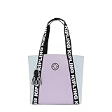 Kipling Hye Laptop Tote Bag Lavendar Bl