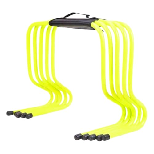 Vzck ミニハードル ハードル 5個セット トレーニング用品 取り外し可能で 持ち運びやすい スピード・敏捷性強化 体力トレーニング 軽量 持ち運び便利 サッカー テニス バスケットボールなどのトレーニング 俊敏性や瞬発力 初心者 練習器具 (高さ40c