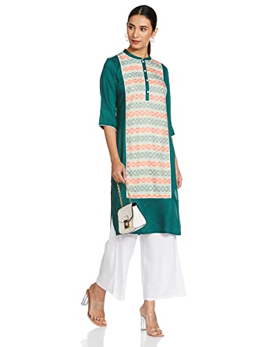 Image of Aurelia Women Viscose Regular Kurta & Palazzo