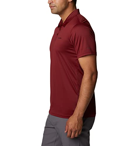Image of Columbia Men's Solid Regular Fit Hike Polo