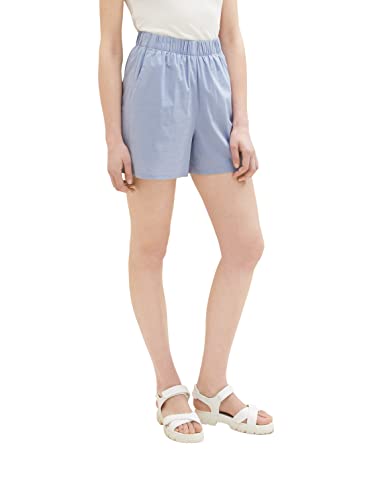 Bermuda Shorts Femme Tom Tailor Denim coton stretch décontracté