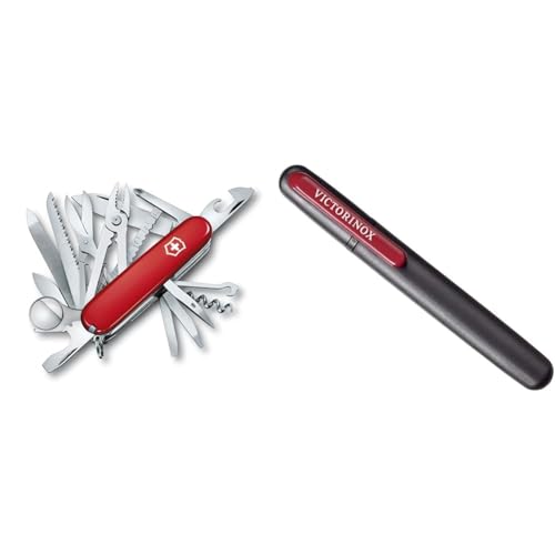 Couteau de poche Victorinox Swiss Champ résout tout imprévu avec aiguiseur