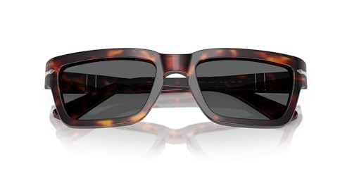 Image of Persol mens Po3363s Rectangular Sunglasses