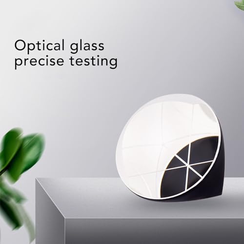 Image of Yunseity Corner Prism, Copper Coated 1 inch Corner Cube Prism, Optical Glass Coating Plated 25.4mm Trihedral Retroreflector, 5 Arc Secs Return, High