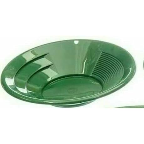 Green Sluice Monkey Gold Prospecting Pan For Finding Gold & Treasure