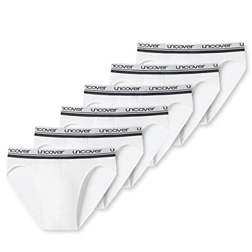 Uncover by Schiesser - Rio Slip/Unterhose - 6er Pack (XL Weiß)