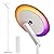 Honeywell 3000LM LED Floor Lamp, Torchiere Floor Lamps with Remote Control, F2 Sunturalux™ 40W Eye-Caring Reading Light, 2700-5000K 6 RGB Modes RGB Standing Lamp for Bedroom Living Room Office White