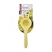 Amco 2-in-1 8.8-Inch Aluminum Squeezer - Comfortable Juicing for Strain-Free Experience, Kitchen Gadget for Juicing Lemons or Oranges (Yellow)