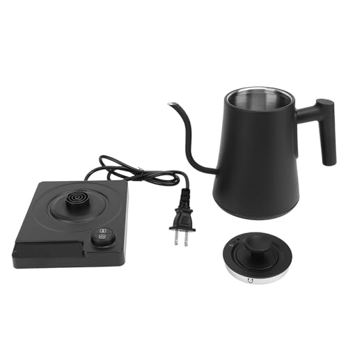 Hervidor eléctrico cuello de ganso 1200W 1000ML acero inox miniatura 7