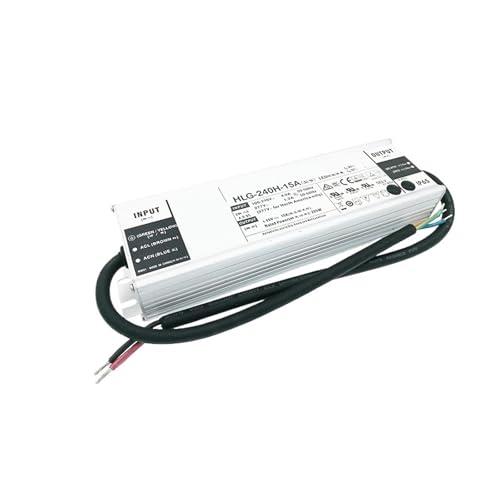 NXUTKBNK HLG-240H-15 240W Waterproof LED Power Supply for PFC Street Lights