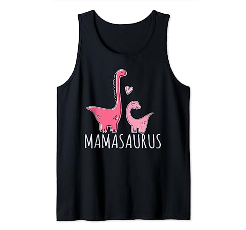 Mamasaurus Regalo Mamá Dinosaurio Lindo Día de la Madre Camiseta sin Mangas