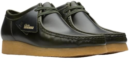 CLARKS ORIGINALS Wallabee Shoes Forest Green 124