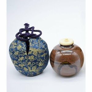 松本鉄山 松本鐵山 中興名物写 岩城文琳茶入 仕覆 亡羊緞子 共箱 茶道具 美品 Amazon.co.jp: 茶道具 中興名物 漢作 岩城文琳写 茶入 松本 鉄山 作 仕