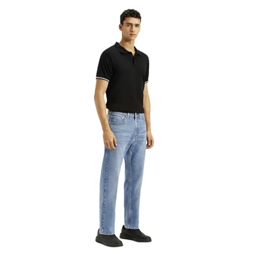 Image of Men's 505 Straight fit Light-Blue Jeans