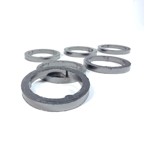 Image of 6PCS Exhaust Manifold Gasket 11657593303 for BMW N55 Engine 1 Series 3 Series 5 Series 7Series X1 X3 X4 X5 X6 E70 E71 F10 F02 F25 F35 F20 535I 740I 335I 135I 435I 640I