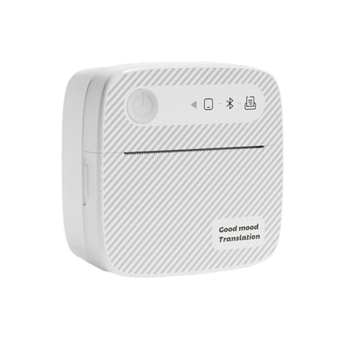 Sctecoau Máquina Fabricante de Etiquetas con Cinta, Impresora de Etiquetas Portátil Bluetooth, Etiquetadora Sin Tinta para el Hogar, Cocina, Escuela, Oficina