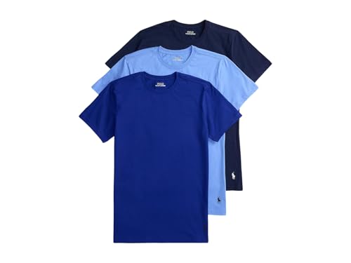 Polo Ralph Lauren Men's Slim Fit Cotton Crew Undershirt 3-Pack