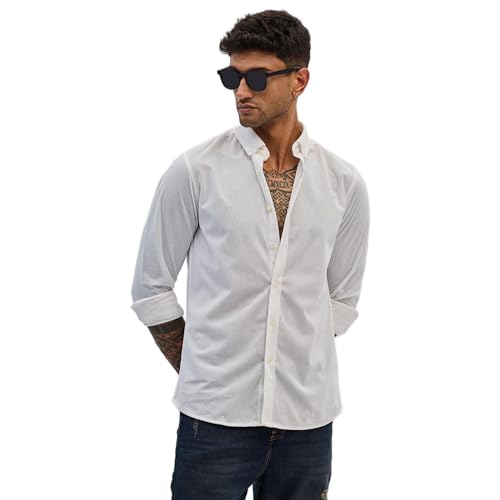 Image of SNITCH White Corduroy Shirts