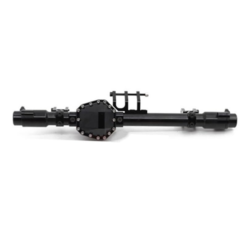 Boîtier de pont arrière Axial RBX10 Ryft upgrade métal CNC Nero