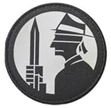 SCP Mobile Task Forces Iota-10 “Damn Feds” Infrared Reflective Patches for IR Cloth Patch Badge Hook & Loop IR Patch