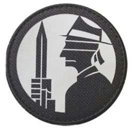 SCP Mobile Task Forces Iota-10 “Damn Feds” Infrared Reflective Patches for IR Cloth Patch Badge Hook & Loop IR Patch