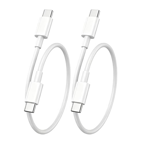 USB-C to USB-C ケーブル 0.5m 2本セット【最大65W PD対応 】LpoieJun 急速充電 高速データ転送 断線防止 高耐久TPE スマートフォン/タブレット/ゲーム機などType-c機種と互換性があり