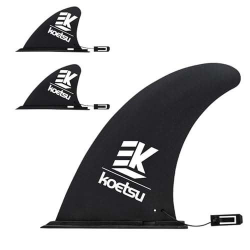 Seven Uncles Set of 3 Paddle Board Fins - Paddleboard & Surfboard Fins for Watersports (Black) by Seven uncles - Used condition - US$14.58