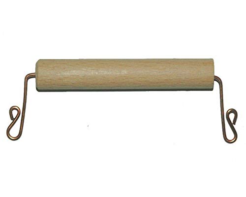 Preisvergleich Produktbild 1-PACK Pakettragegriff Paketgriff aus Holz, mehrfach verwendbar / Ideal zum Tragen und Transportieren von mittelschweren und schweren Paketen und Packstücken, 5 Stück