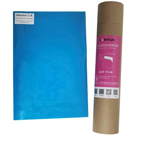 1Pcs AORITA3D 450 * 300 * 0.3mm ACF Film V3.0 High Toughness,High Shrinkage Release Film, Suitable for Elegoo Jupiter/Jupiter SE Creality Halot-max Anycubic Photon M3 MAX Phrozen Sonic Mega (450*300)