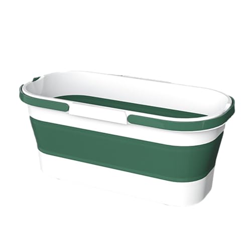 Cubo De Agua Plegable - Cubo Plegable De Goma Para Limpieza, Cubo De Fregona, Cuboide Plegable Cuboide, Cubo De Pesca En Casa, Viajar