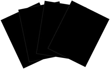House of Card & Paper A4 220 GSM Card - Black (Pack of 25 Sheets)