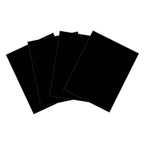House of Card & Paper A4 220 GSM Card - Black (Pack of 25 Sheets) Cover