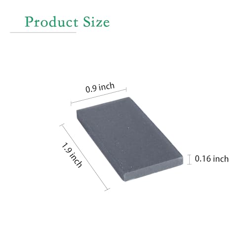 Image of Streak Plate for Mineral Testing, Geology Tools, Rock Mineral Identification Test Kit Unglazed Porcelain Tile Streak Plate Blue White (Pack of 12)