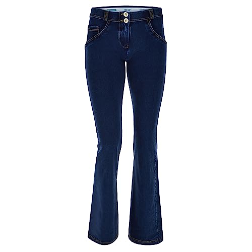Jeggings Push up WR.UP Galbant à Taille Classique Sombre