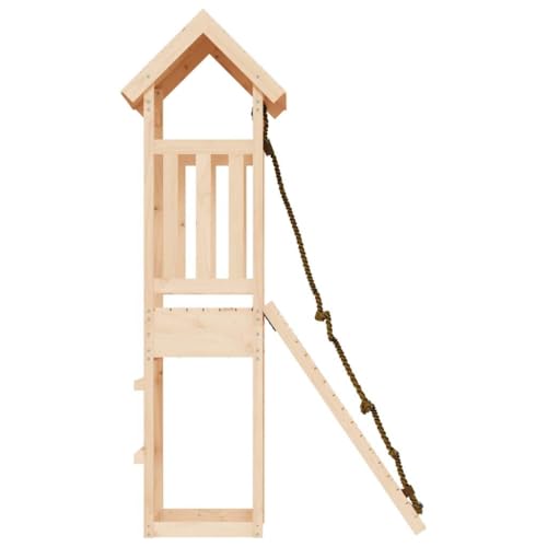Estructura de escalada estable Mangloder con acabados de madera maciza de alta densidad 4