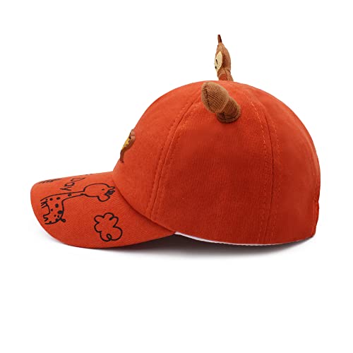 Image of VRITRAZ Unisex Kids Baseball Cap, Lightweight Adjustable Casual Sports Hat | for School, Travel and Outdoor Activities, Boys and Girls (4-12 Years)