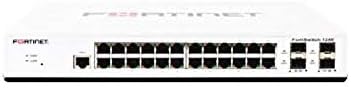 Fortinet - FS-124E-FPOE - Fortinet FortiSwitch 124E-F-POE Ethernet Switch - 24 x Gigabit Ethernet Network, 4 x Gigabit Ethernet Expansion Slot - Manageable - Optical Fiber, Twisted Pair - Modular - 2