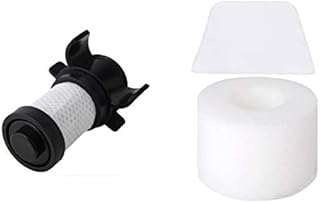 AMSAMOTION 1Hepa and 1 Foam Filters for Shark IONFlex DuoClean Vacuum IF100 IF150 IF160 IF170 IF180 IF251 IF200 IF201 IF202 IF203Q IF205 IF251 IF252 IR100 IR101 IR70 Replace XPREMF100 XPSTMF100