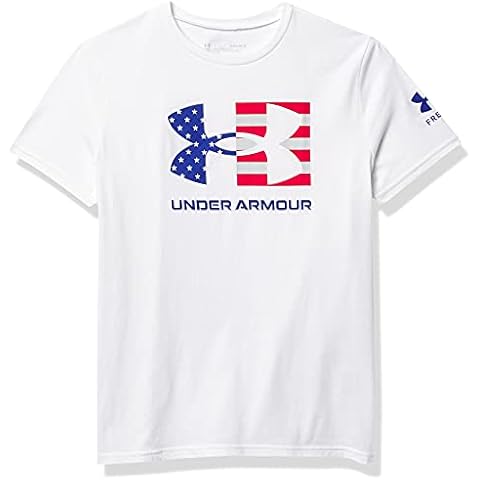 Under Armour Boys' New Freedom Chest Flag TShirt Cover