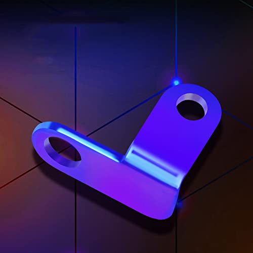 iSpchen Bremsflüssigkeitsbehälter Motorrad Bremsreservoir Halterung Flüssigkeitsflasche Aluminium Bremsflüssigkeitsbehälter Bremsbehälter Motorradzubehör Halterung