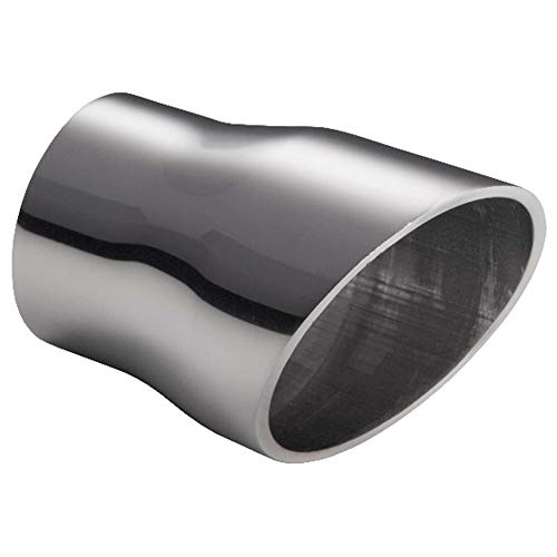 Embout d'échappement inox Ø60mm universel incliné Ulter Sport pour pot de 50mm