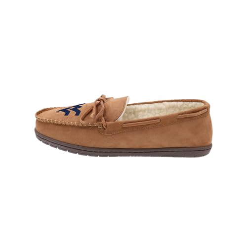 Image of FOCO NCAA Mens NCAA College Team Logo Moccasin Slippers