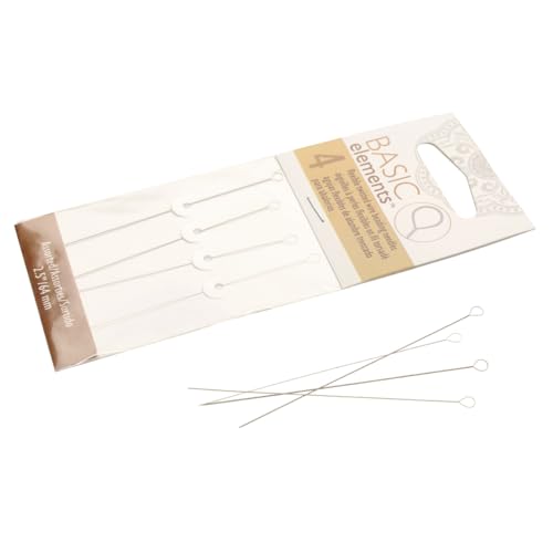 Beadsmith Basic Elements Twisted Wire Needles – 4‑Piece Set