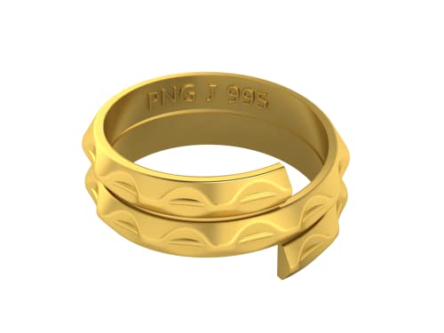 Image of PNG Jewellers 3 gm Vedhani Gold Ring 24 kt (995)